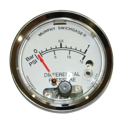 Manómetro Murphy Swichgage diferencial de presión